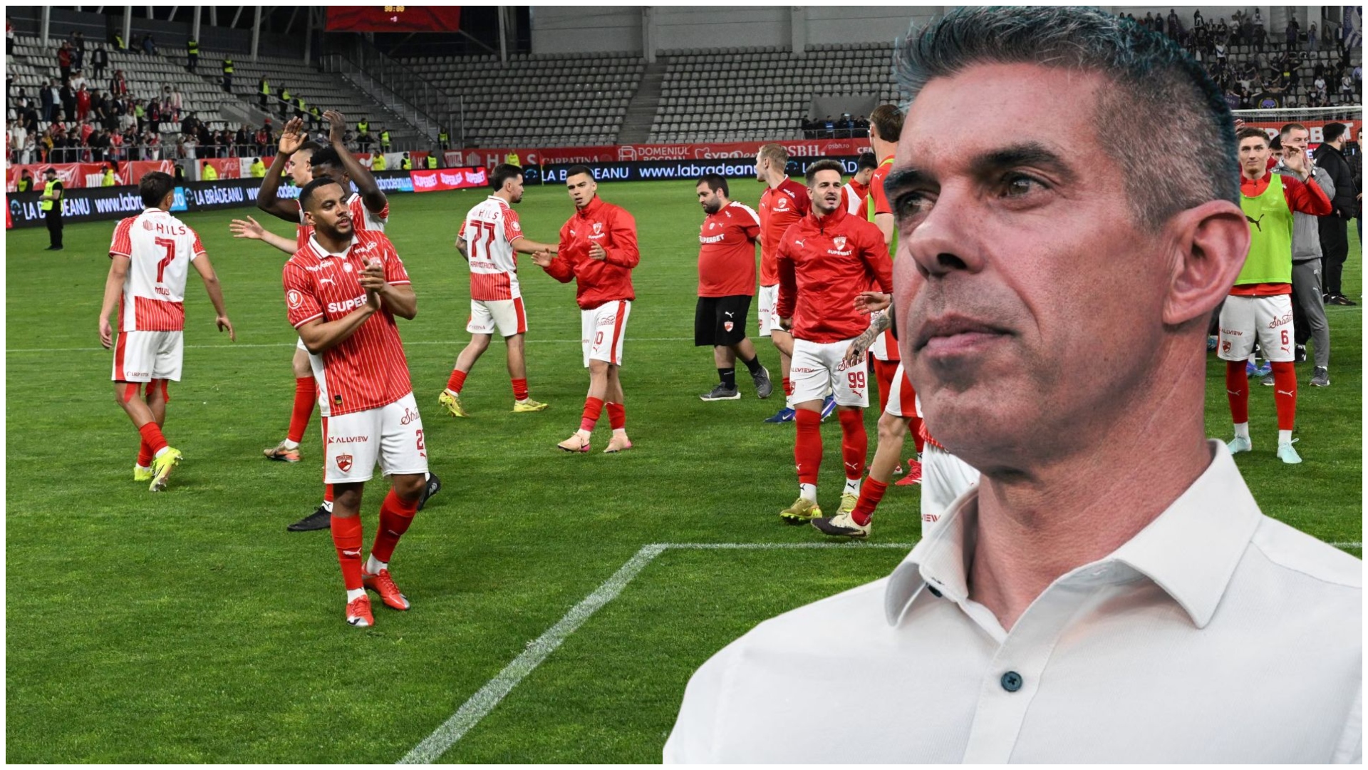 Andrei Nicolescu, președintele executiv al lui Dinamo, vorbind la FANATIK SUPERLIGA