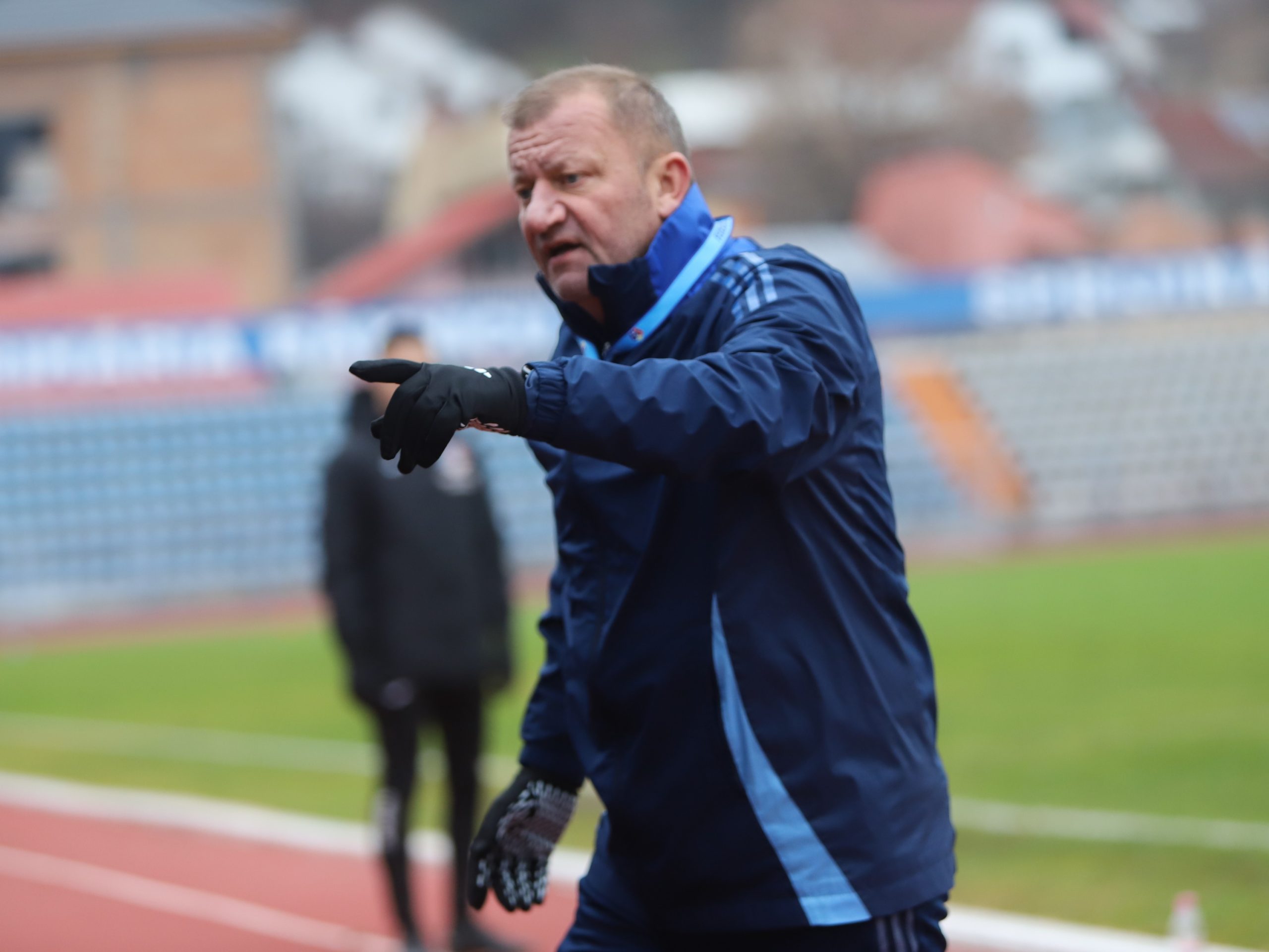 Dorinel Munteanu în timpul unui meci