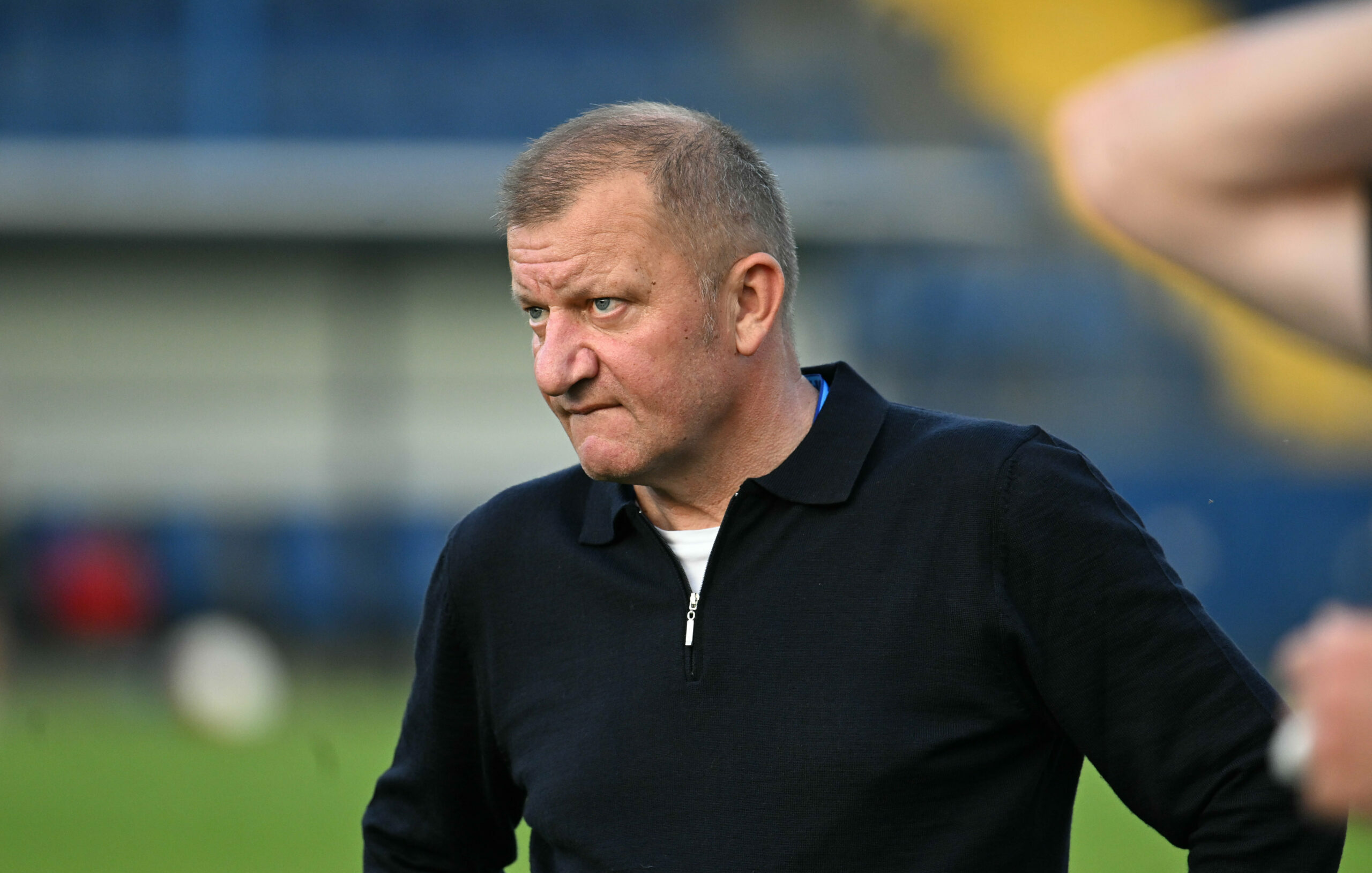Dorinel Munteanu la meciul FC Hermannstadt - FC Voluntari