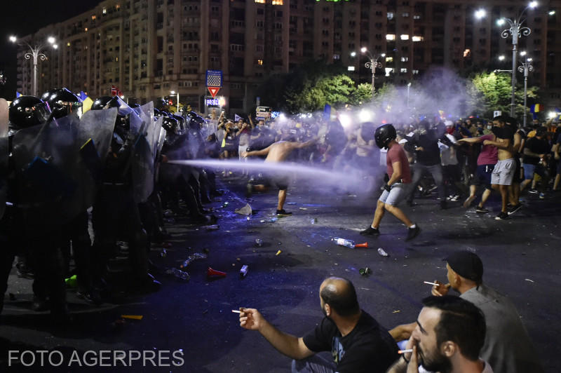 Protestul din 10 august 2018 în Piața Victoriei