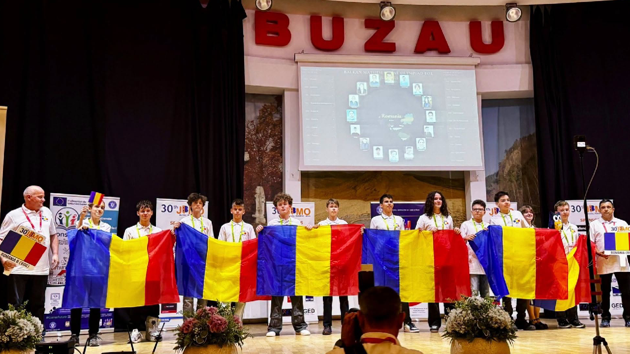 Elev Andrei Nemțișor la Olimpiada Balcanică de Matematică pentru Juniori