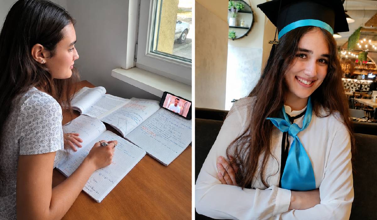 Elevă din Timișoara, pregătită simultan pentru Evaluarea Națională și o simulare de Bacalaureat la matematică