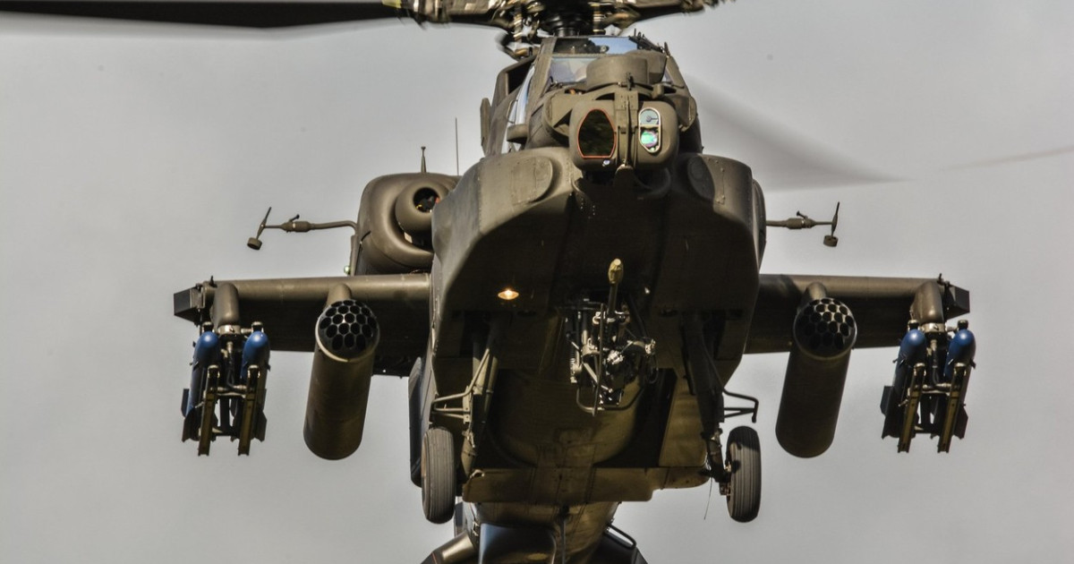 Elicopter Apache american