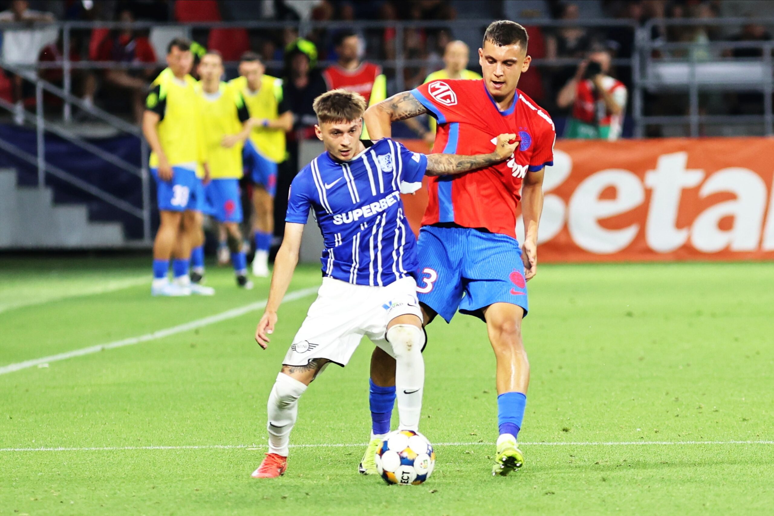 Ionuț Cercel în tricoul FCSB