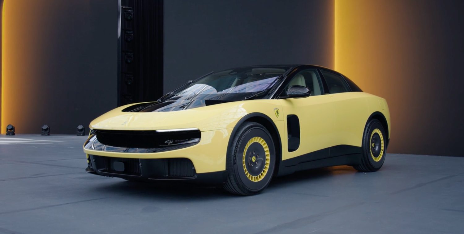 Ferrari Luce, primul automobil electric al mărcii, prezentat la Roma