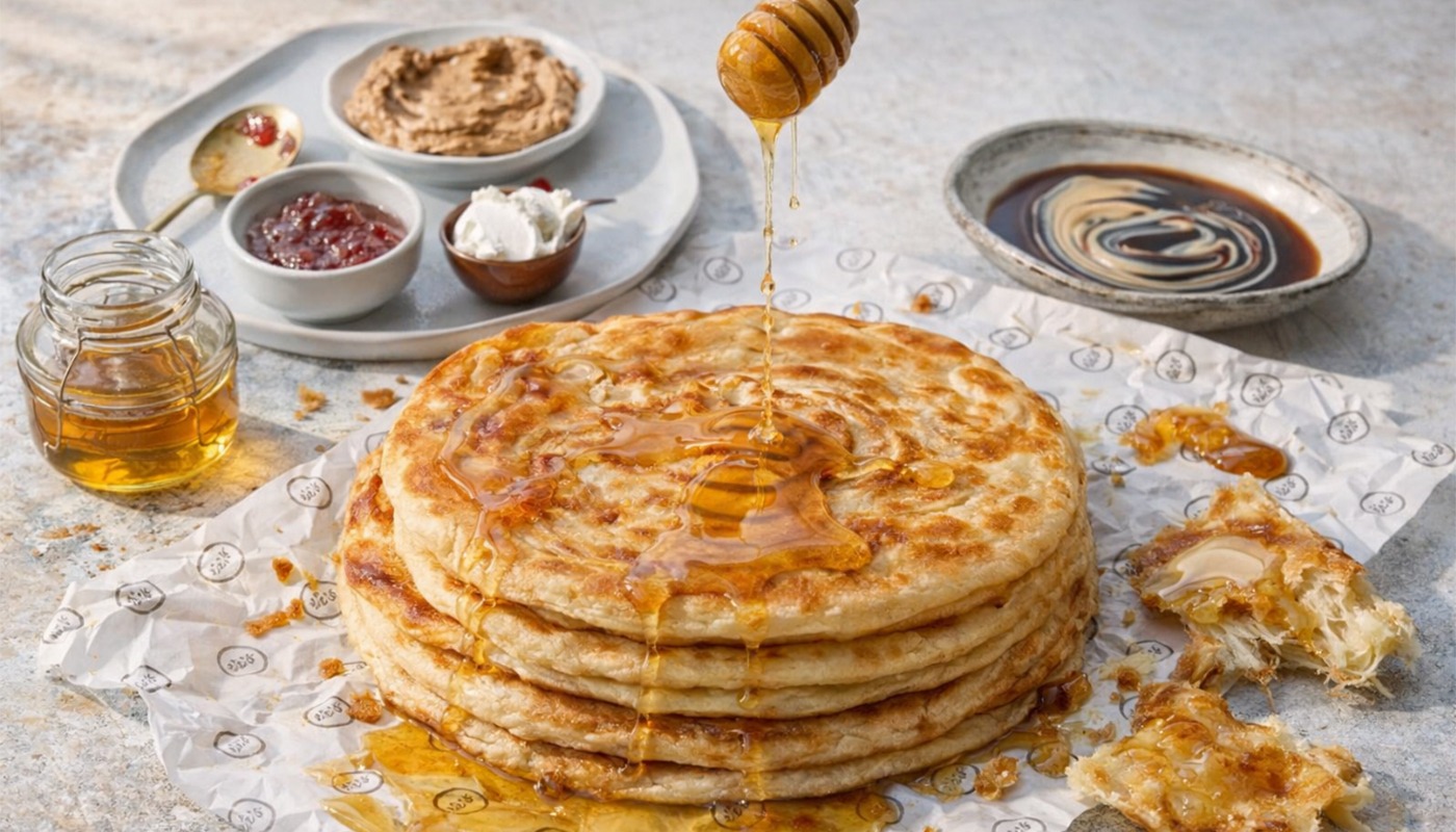 Feteer Meshaltet: Clătita egipteană cu sute de straturi și ingredientul secret ghee