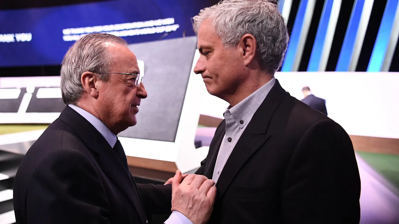 Florentino Perez și Jose Mourinho la Real Madrid