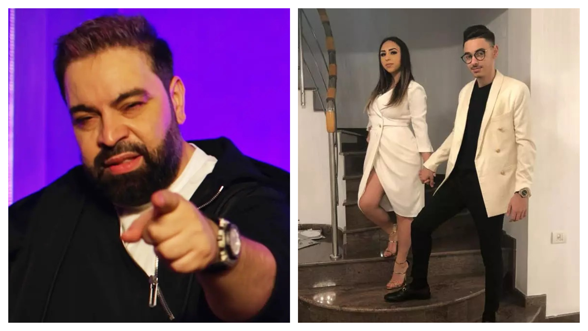 Florin Salam și fiul său, Dani Stoian