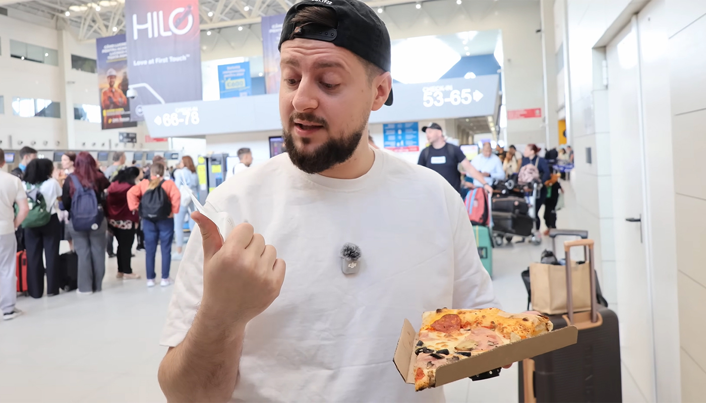 Răzvan Mazilu pe Aeroportul Otopeni
