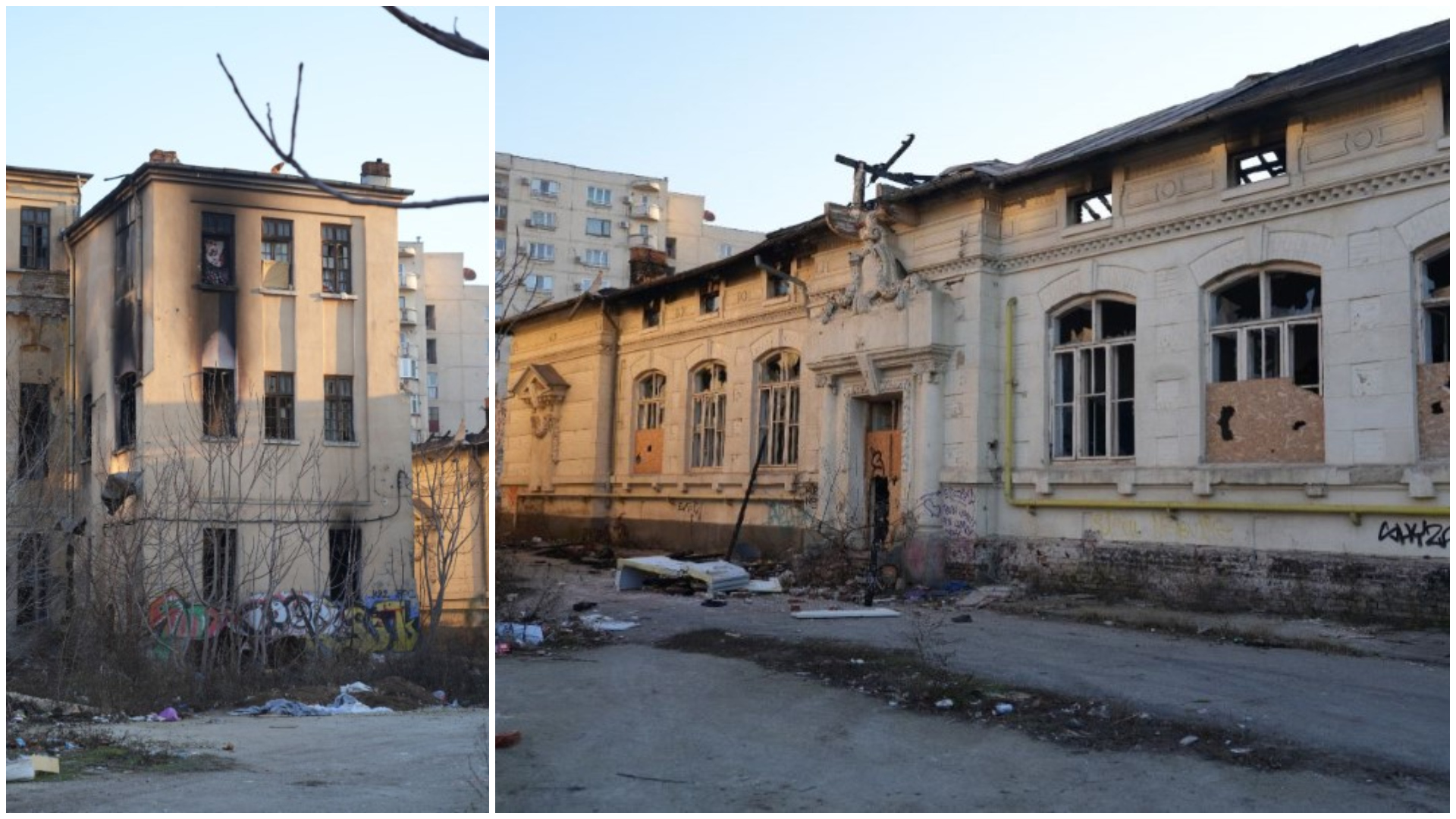 Fost liceu din București, scos la vânzare după incendii și ocupare de traficanți. Prețul de pornire: 650.000 de euro