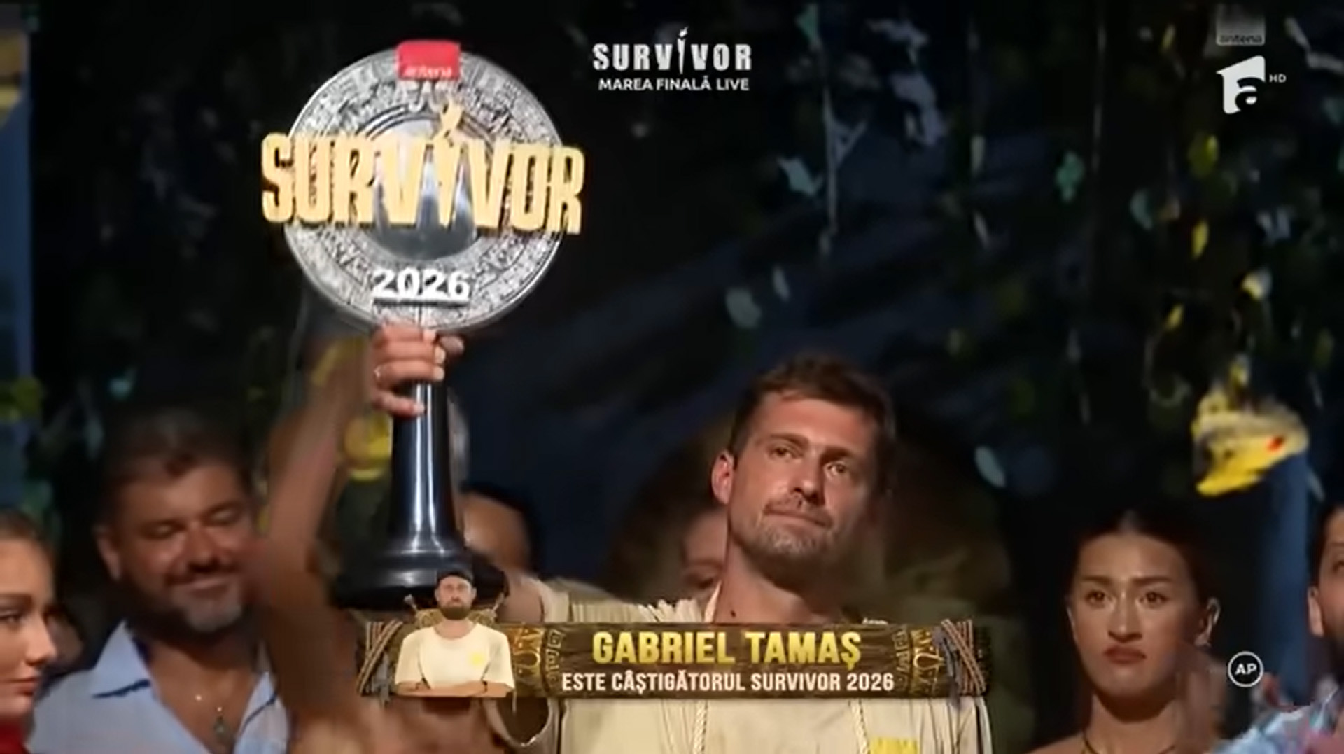 Gabi Tamaș s-a întors cu 145.000 de euro din Republica Dominicană, după câștigarea Survivor România