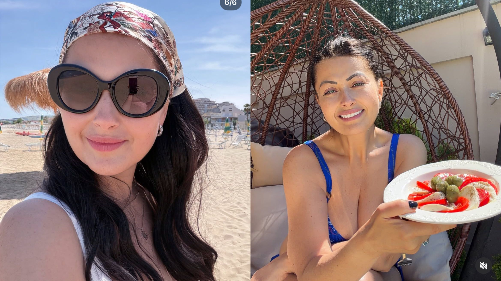 Gabriela Cristea și Tavi Clonda la casa din Italia