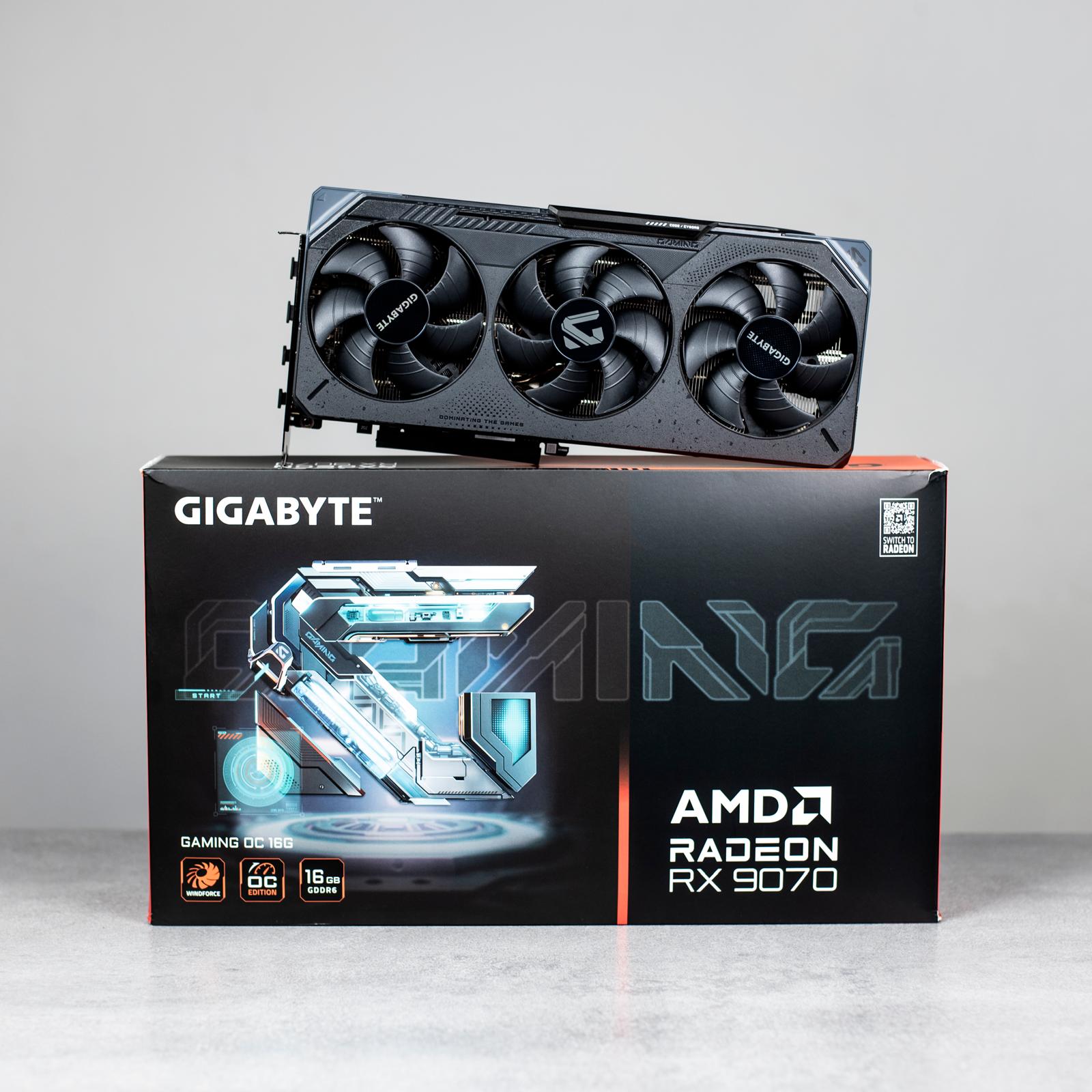 GIGABYTE AMD Radeon RX 9070 Gaming OC: performanță și răcire eficientă pentru gameri