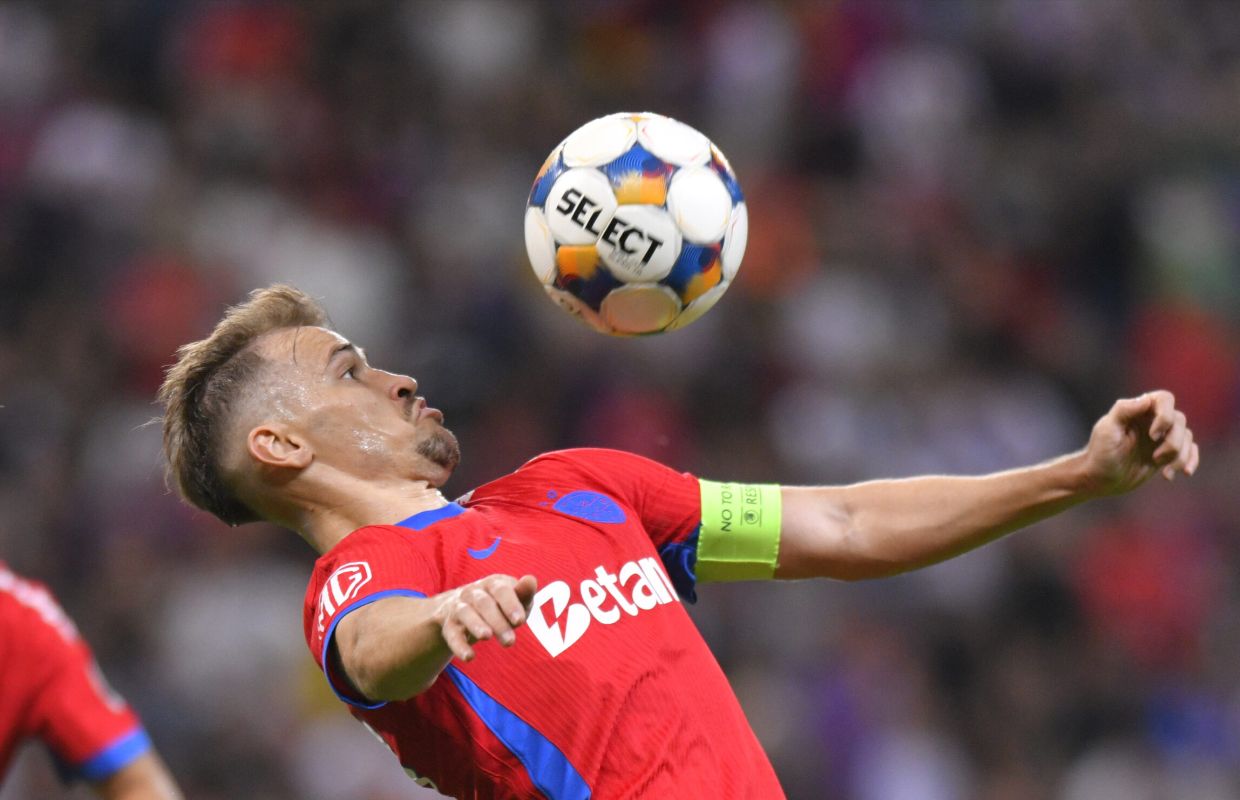 Darius Olaru în tricoul FCSB