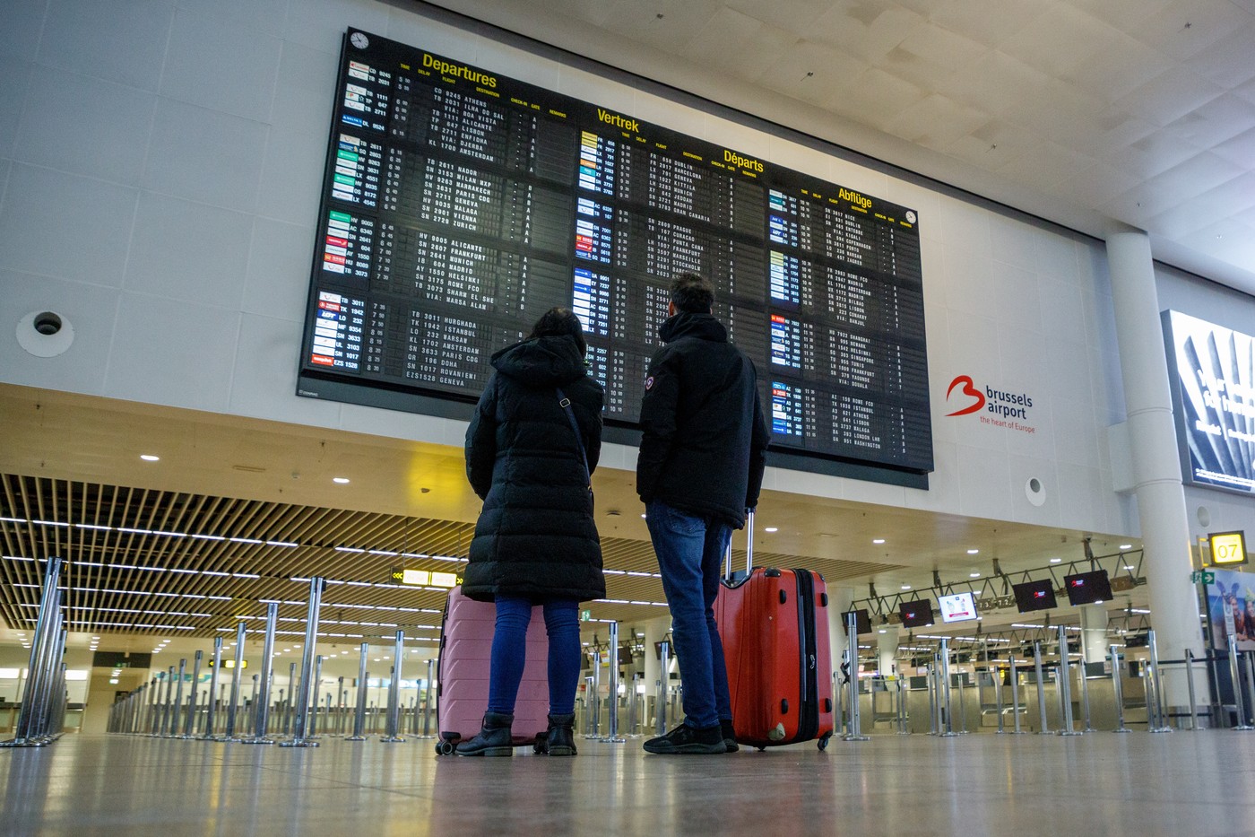 Aeroportul Bruxelles - trafic aerian perturbat de greva controlorilor