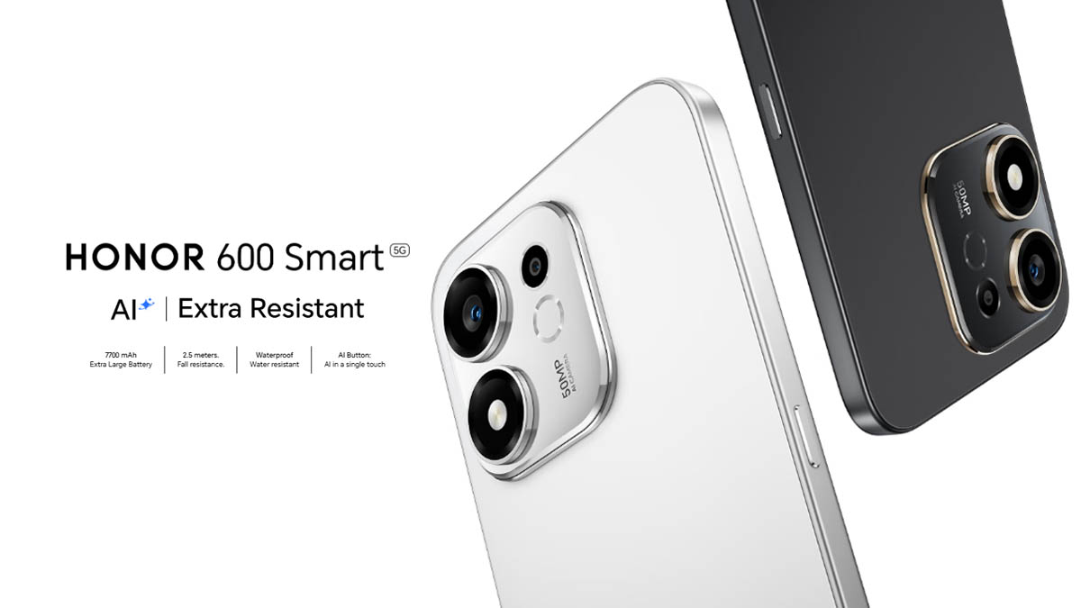 Honor 600 Smart: baterie de 7.700 mAh și certificare SGS Premium Drop Resistance