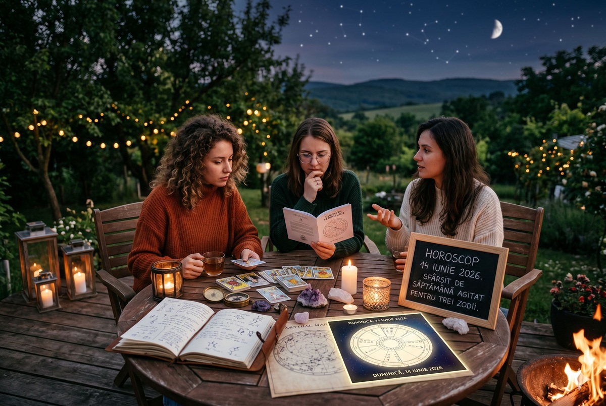Horoscop 14 iunie 2026 - sfârșit de săptămână agitat pentru trei zodii