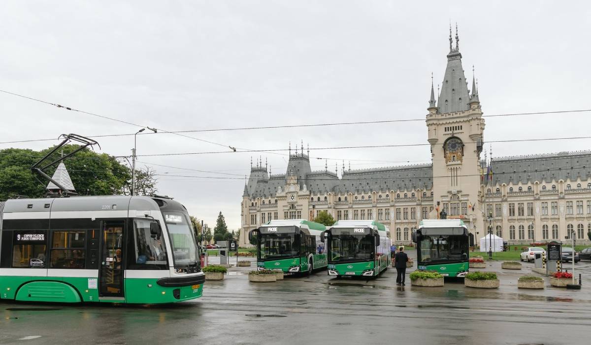 Iașul finalizează proiectul de 150 milioane euro pentru 119 mijloace de transport electrice