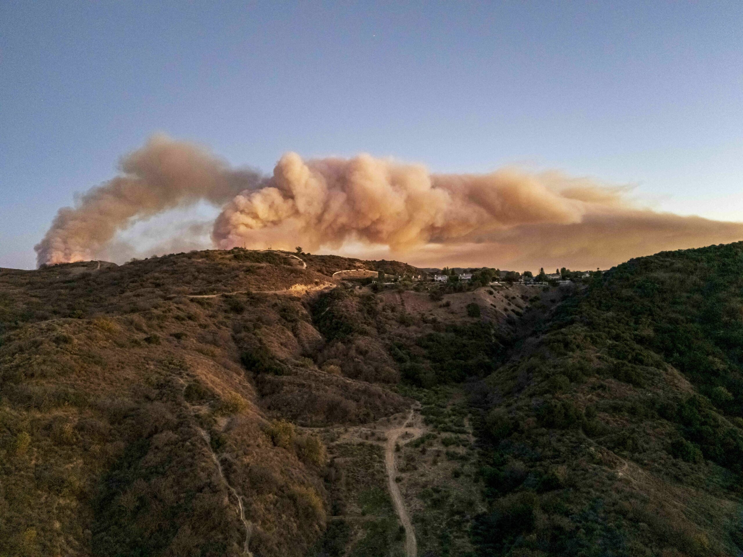 Incendiu de vegetație în Utah, SUA