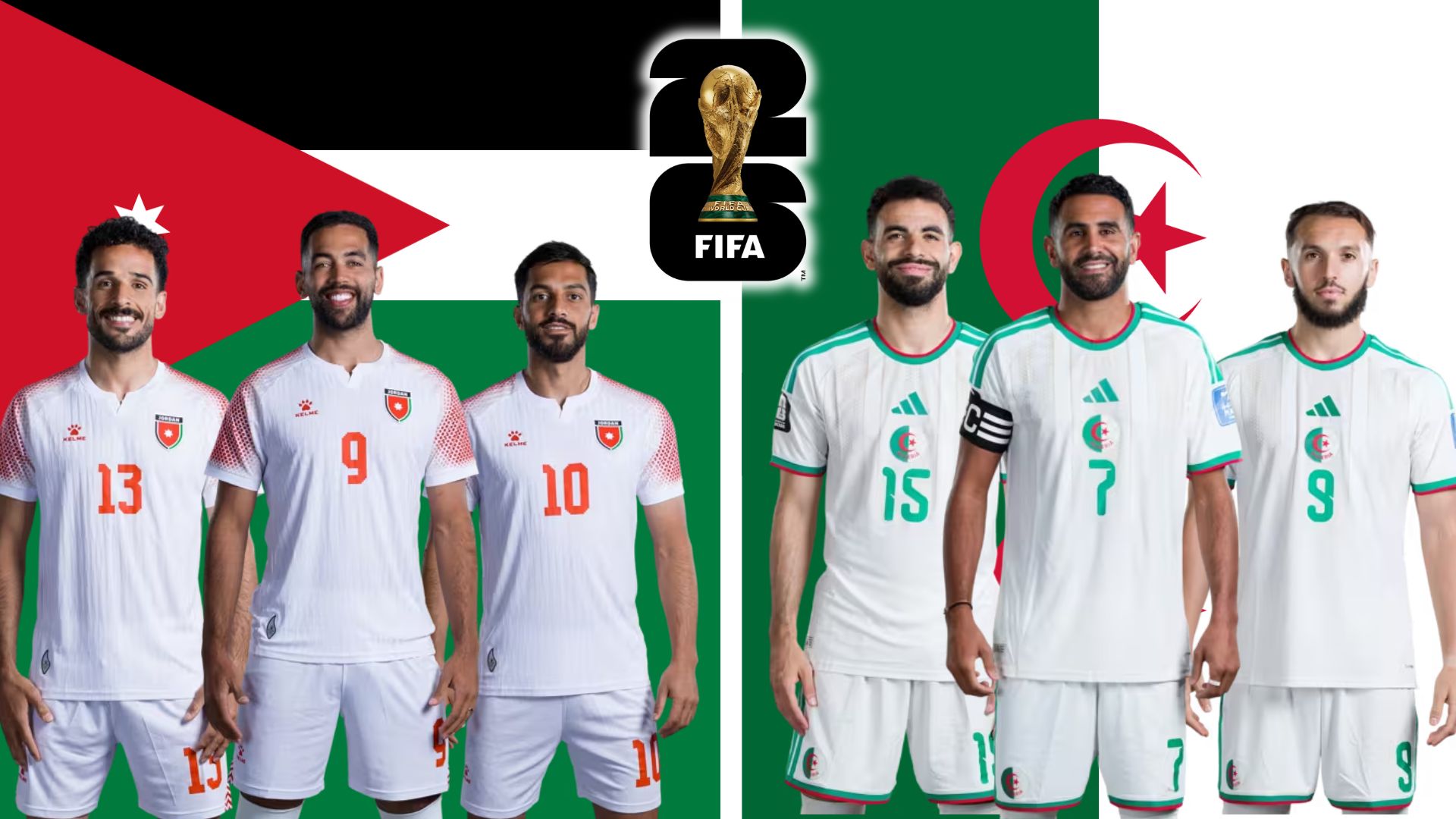 Meci de fotbal Iordania vs Algeria la Cupa Mondială 2026