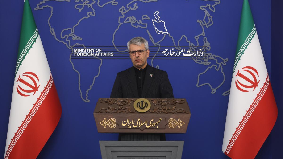 Esmail Baghaei, purtătorul de cuvânt al diplomației iraniene