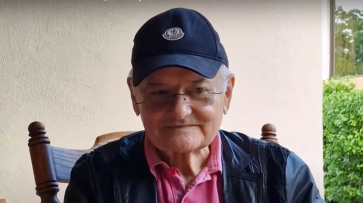 Irinel Columbeanu la azilul din Ghermănești