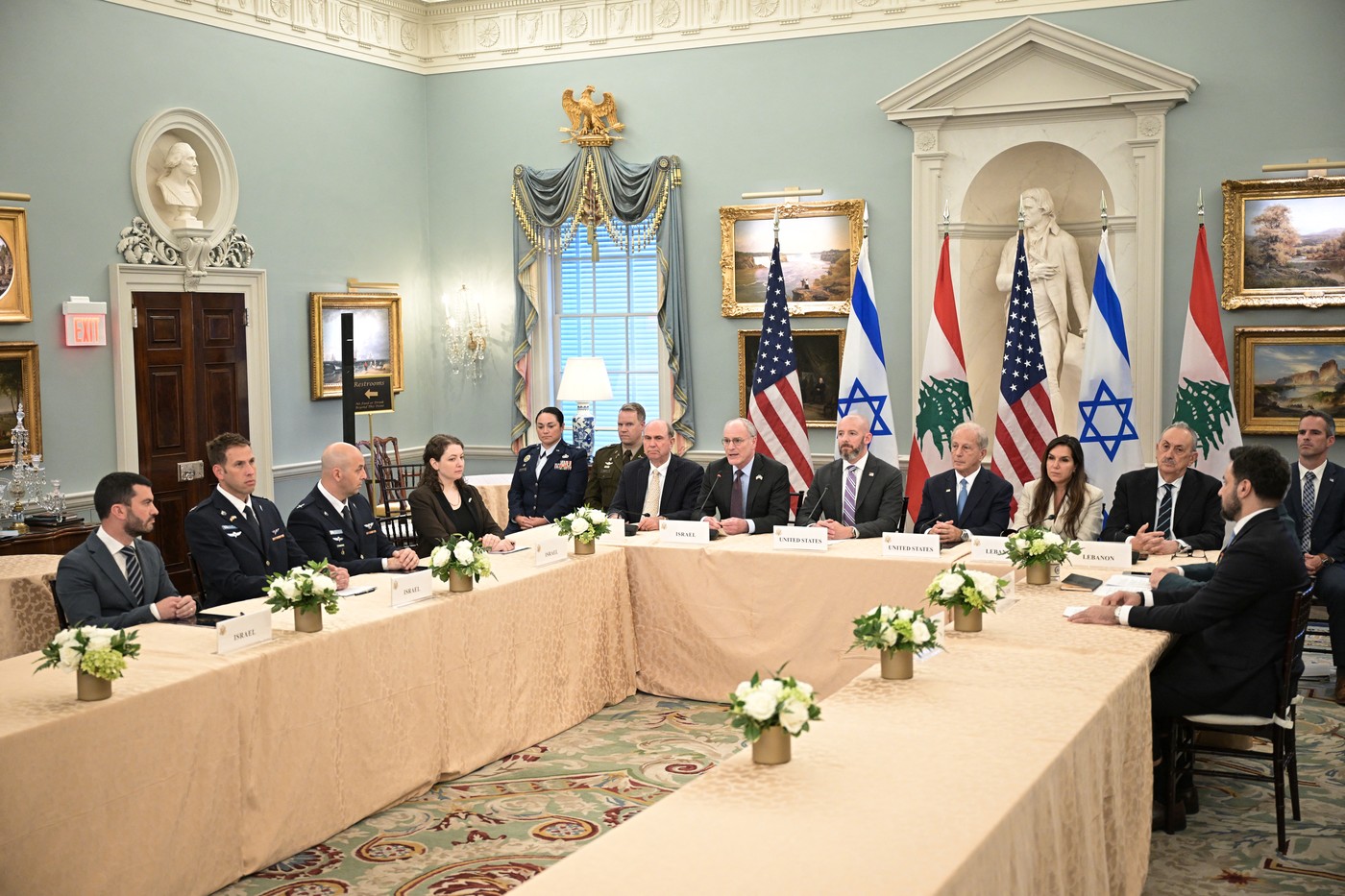 Întâlnire la Washington între delegațiile Israelului și Libanului