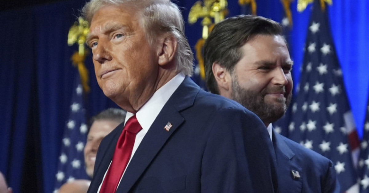 JD Vance la un briefing de presă la Casa Albă