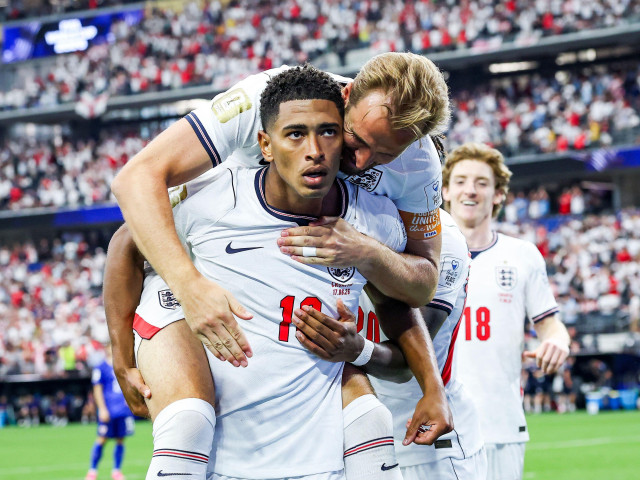 Jude Bellingham sărbătorind un gol pentru Anglia la Cupa Mondială 2026
