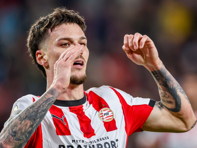 Dennis Man în timpul unui meci pentru PSV