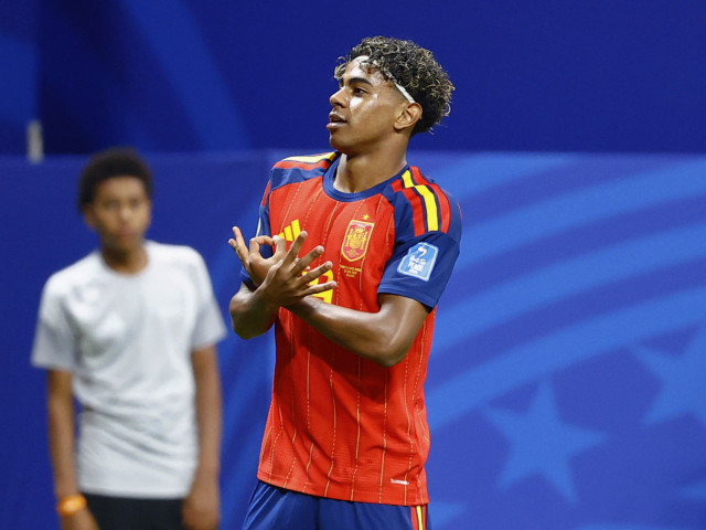 Lamine Yamal a marcat primul gol la Cupa Mondială 2026 și a făcut gestul cu numărul 304