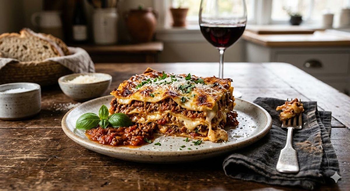 Lasagna în 30 de minute fără cuptor: rețeta virală pregătită în tigaie