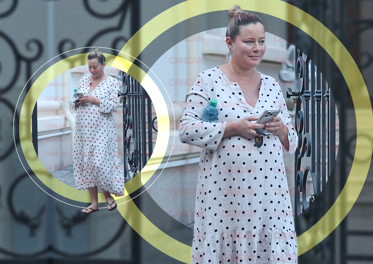 Laura Cosoi, surprinsă la masaj prenatal în ultimele zile de sarcină. Actrița așteaptă al cincilea copil