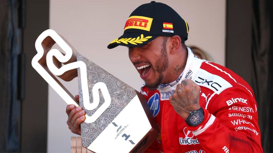 Lewis Hamilton câștigă primul său Mare Premiu pentru Ferrari la Barcelona