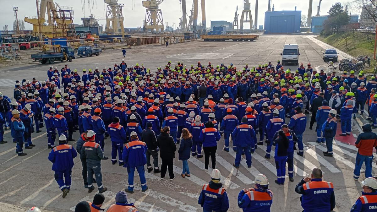 Licitația pentru șantierul naval Damen Mangalia, eșec total: niciun investitor nu s-a prezentat