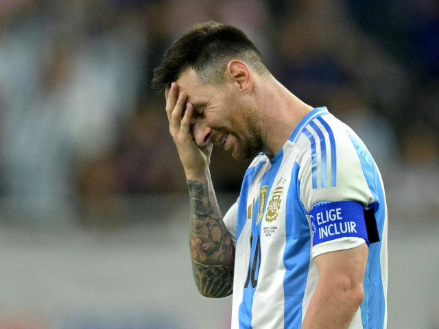 Lionel Messi în timpul unui meci de fotbal