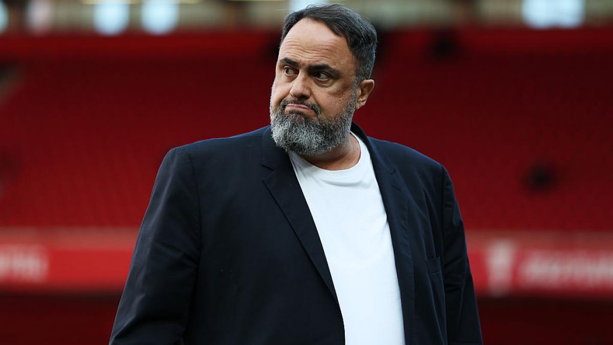 Evangelos Marinakis la o conferință