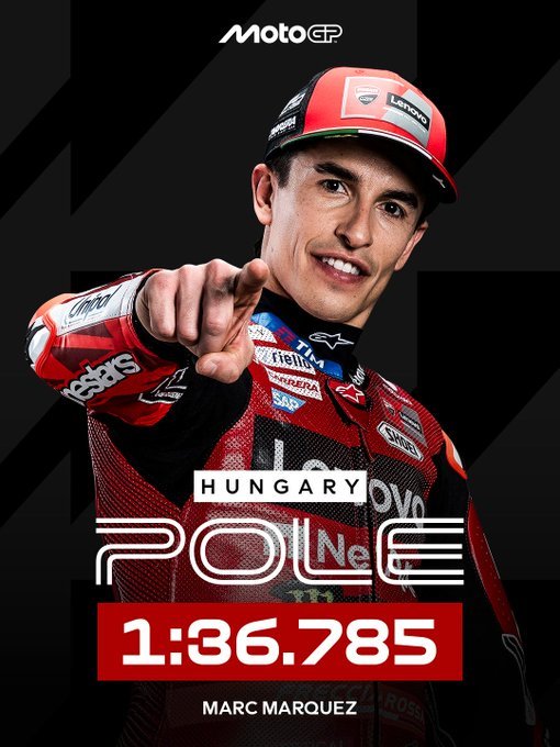 Marc Marquez, pole position la Marele Premiu MotoGP al Ungariei, pe circuitul Balaton Park