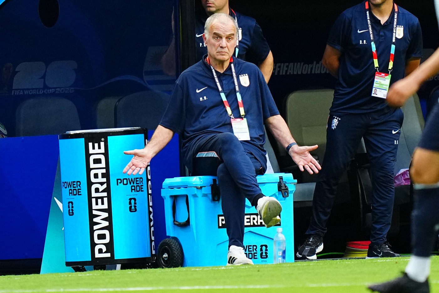 Marcelo Bielsa, năucit după ce Uruguay a remizat cu Capul Verde, 2-2, la CM 2026