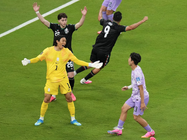 Jucătorii Mexicului sărbătoresc victoria împotriva Coreei de Sud la Cupa Mondială 2026