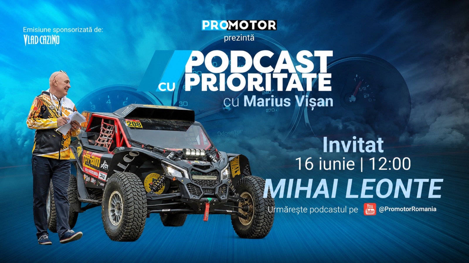 Mihai Leonte, invitat în Podcast cu Prioritate #103: povești din rally-raid și ARO