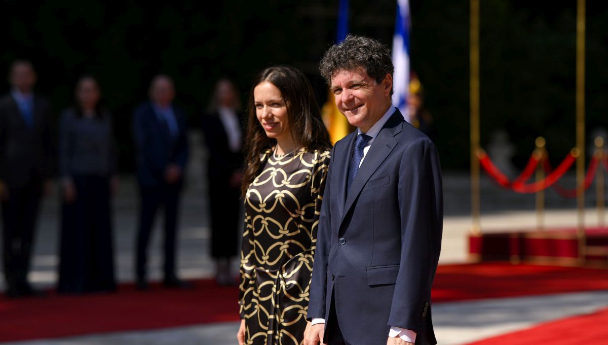 Mirabela Grădinaru, lecție de eleganță la Palatul Cotroceni la întâlnirea cu președintele Israelului