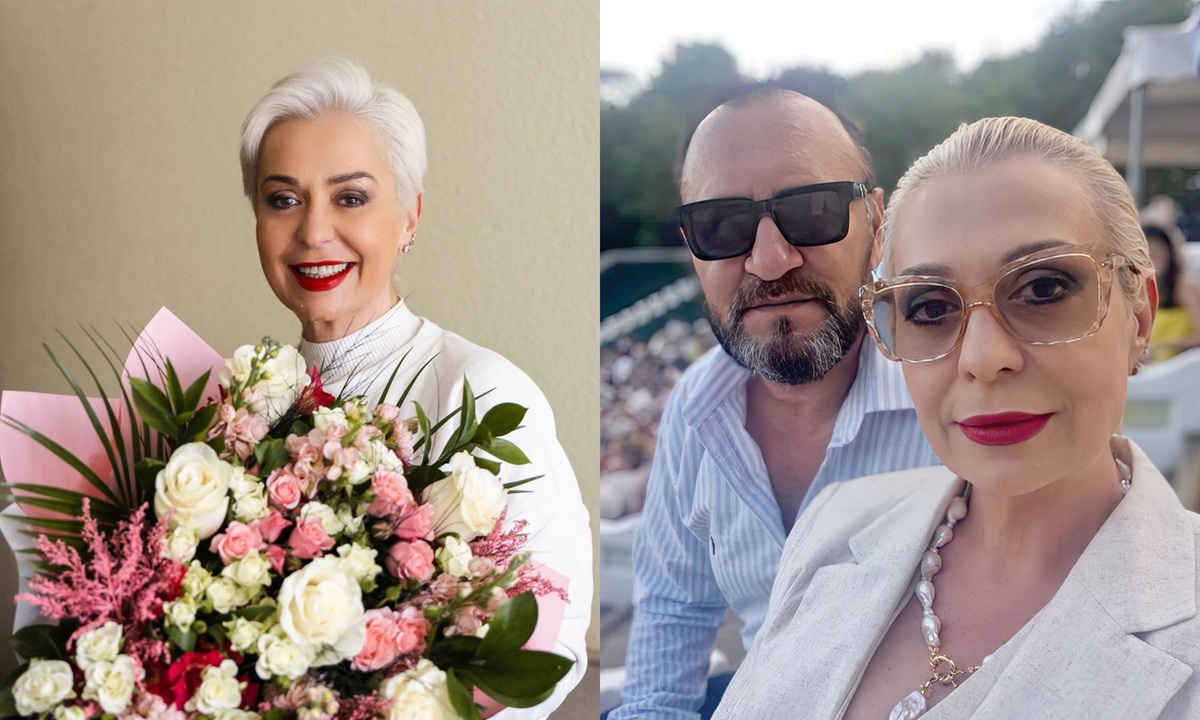 Monica Anghel și soțul ei, Marian Caraivan