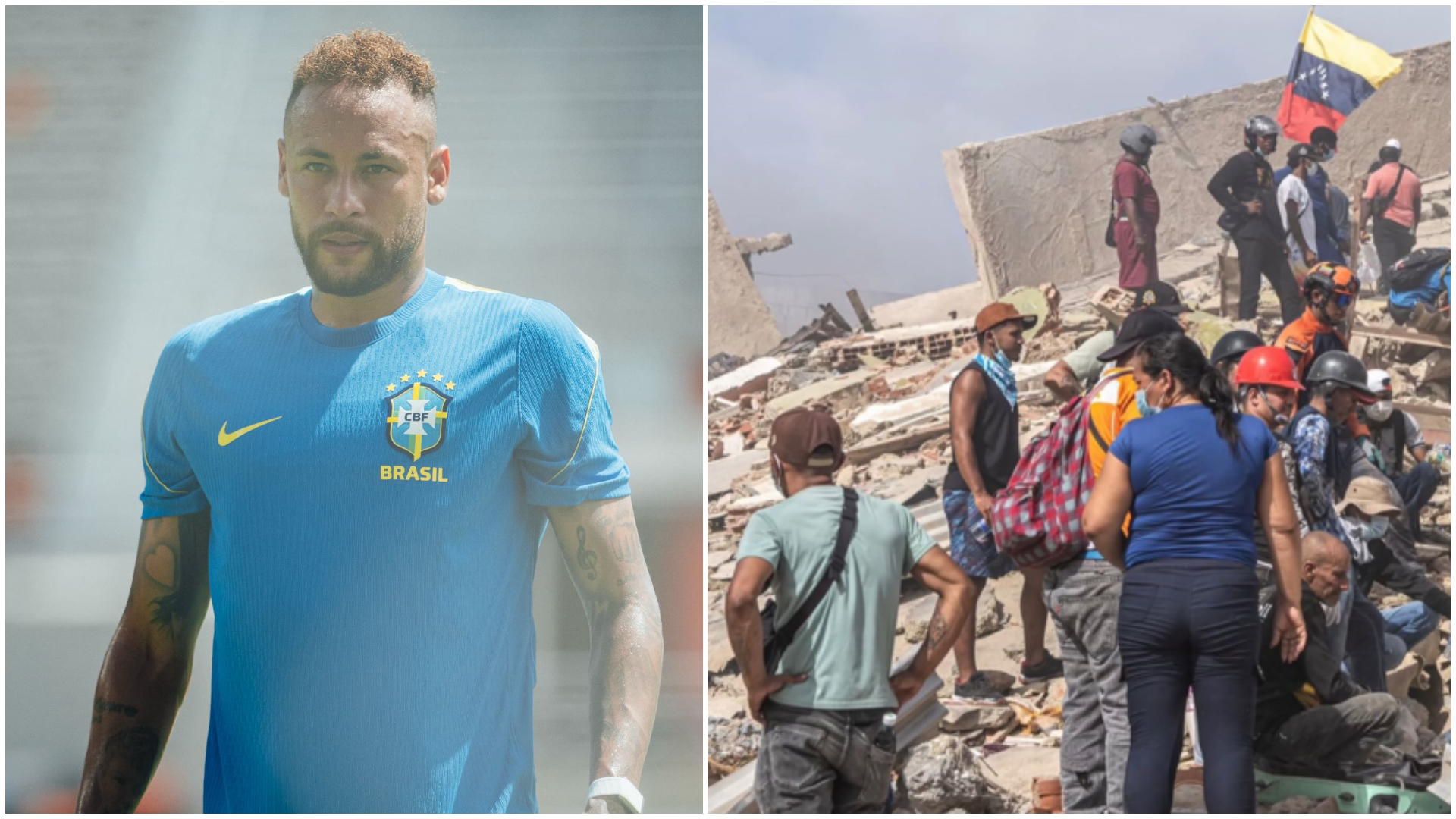 Neymar pe terenul de fotbal