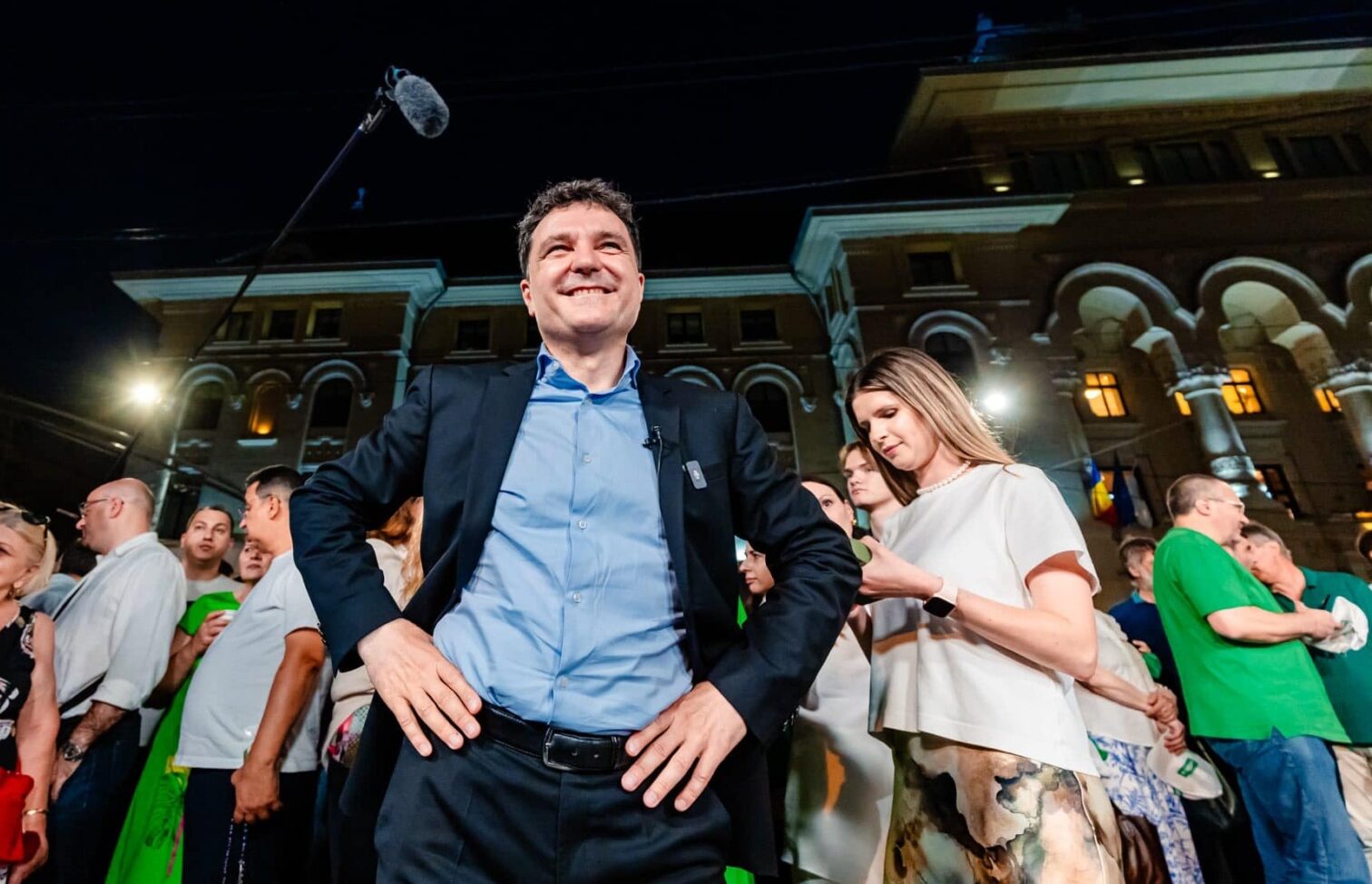 Nicușor Dan la depunerea candidaturii pentru Președinția României