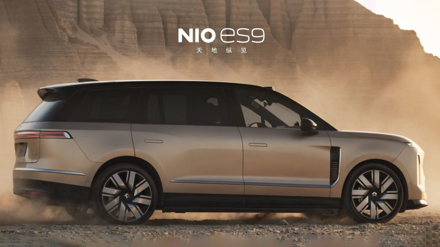 NIO ES9: cel mai mare SUV electric din China, 697 CP și baterie schimbată în 3 minute