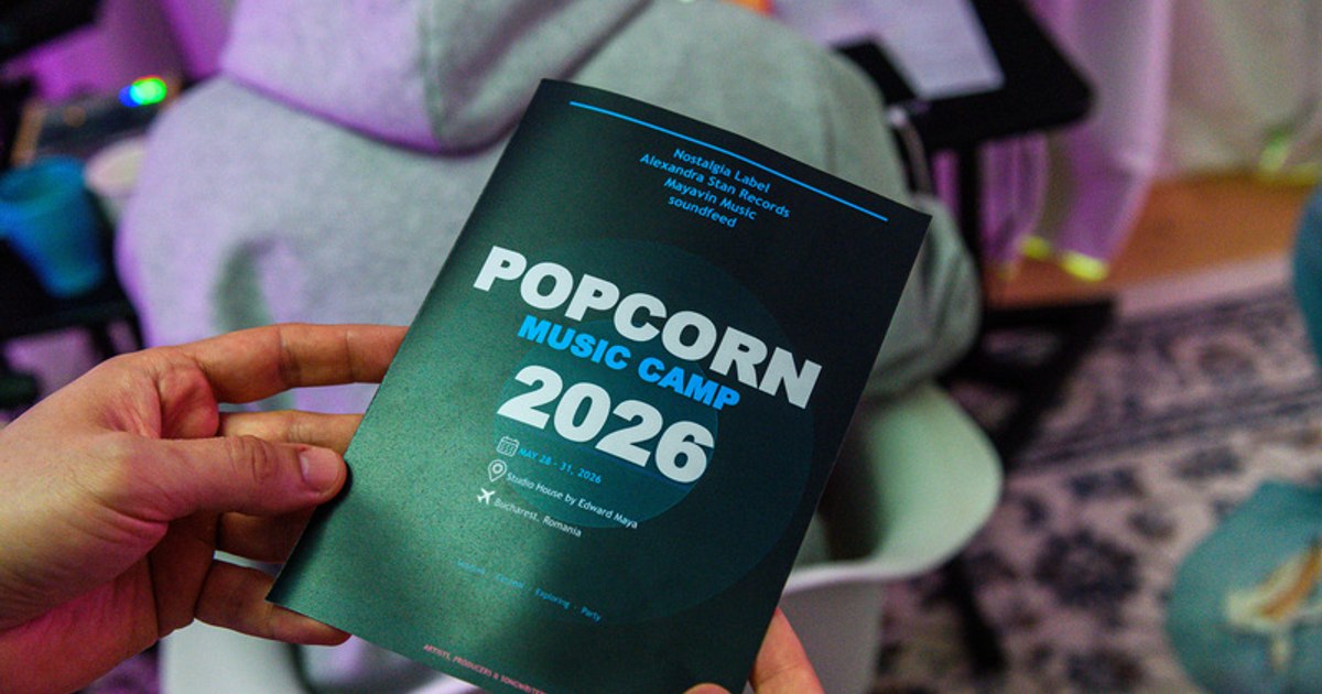 Alexandra Stan și Edward Maya la Studio House, alături de producători și artiști, pentru proiectul de revenire a muzicii Popcorn