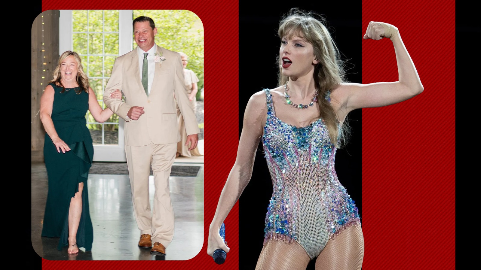 Părinții divorțați ai miresei intră la nuntă pe melodia lui Taylor Swift și devin virali