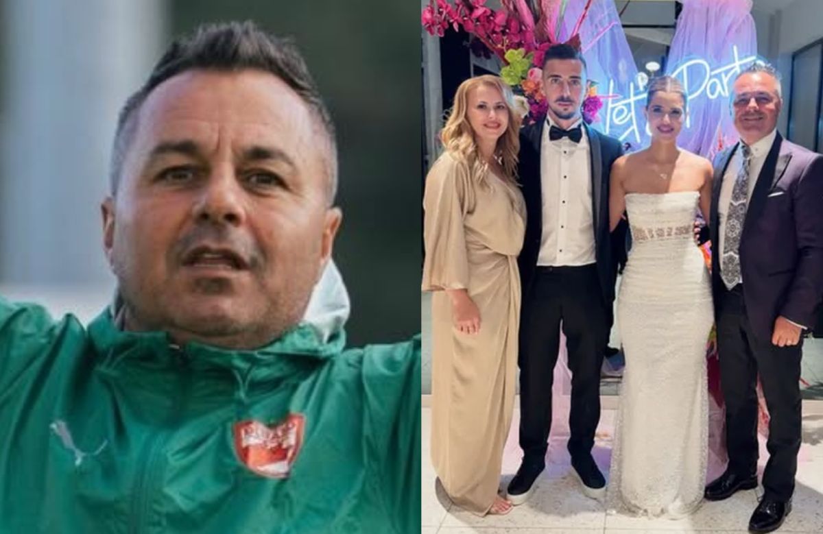 Patrick, fiul lui Florentin Petre, s-a căsătorit cu Adina. Fostul dinamovist, emoționat: „Am devenit socru mare”