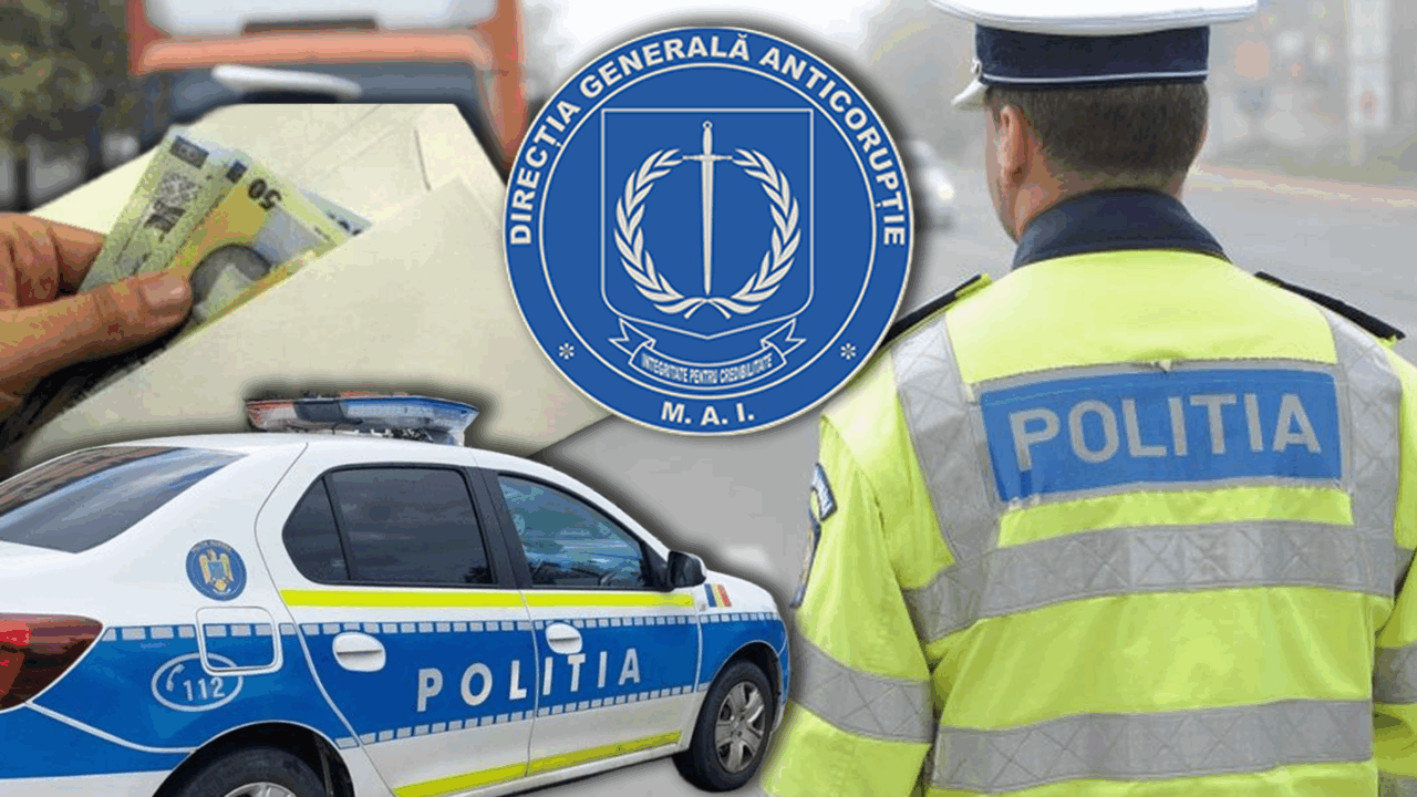 Patru polițiști arestați la domiciliu pentru corupție la Brigada Rutieră București